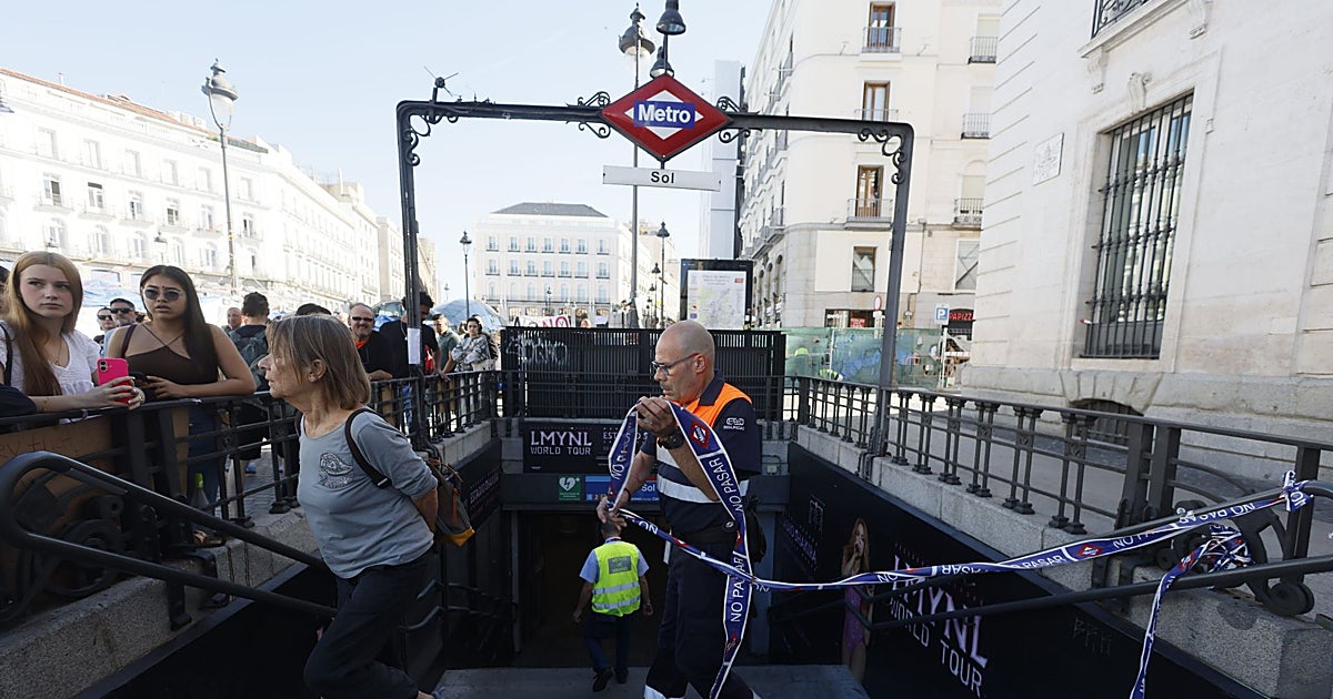 Ayuso cierra la estación de Sol del Metro por insalubridad tras casi tres semanas de acampada