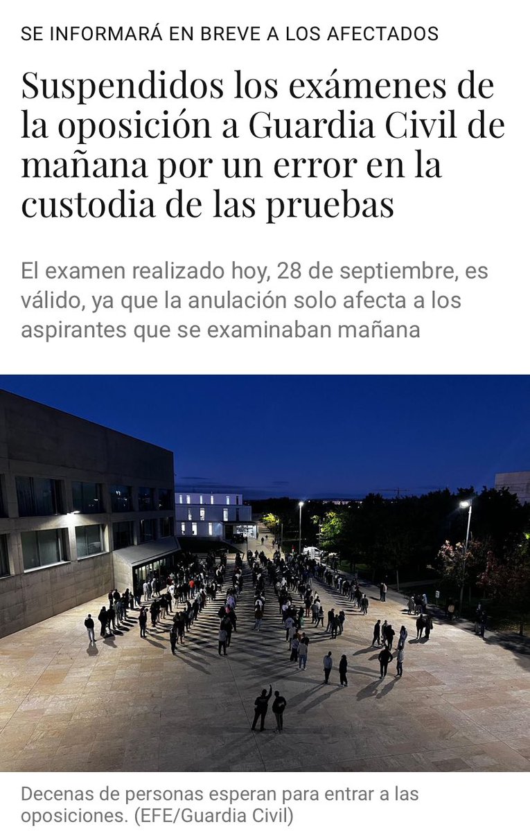 Más de 26.000 opositores se juegan su futuro en una sola jornada por 3.240 plazas de la Guardia Civil
