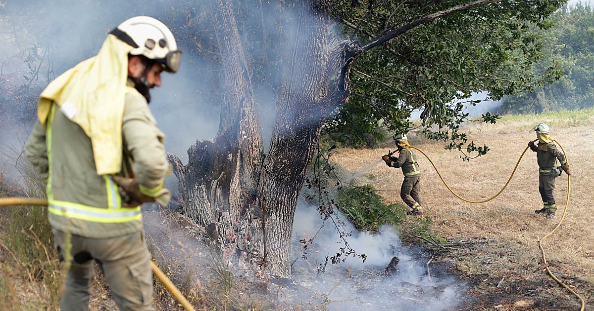 Tres incendios forestales activos en Galicia arrasan más de 230 hectáreas y obligan a activar el nivel 2 de emergencia