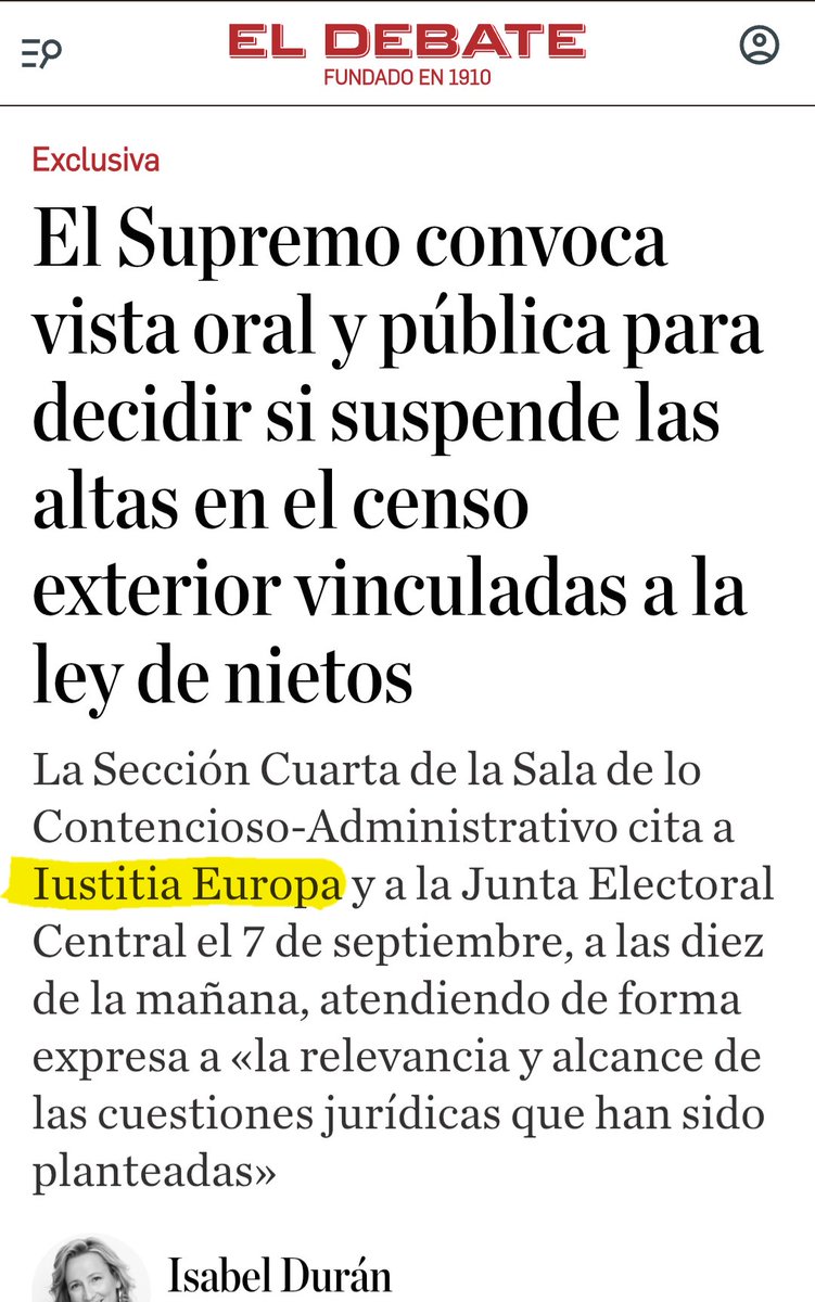 El Supremo cita a la Junta Electoral para decidir si frena las altas en el censo por la Ley de Nietos