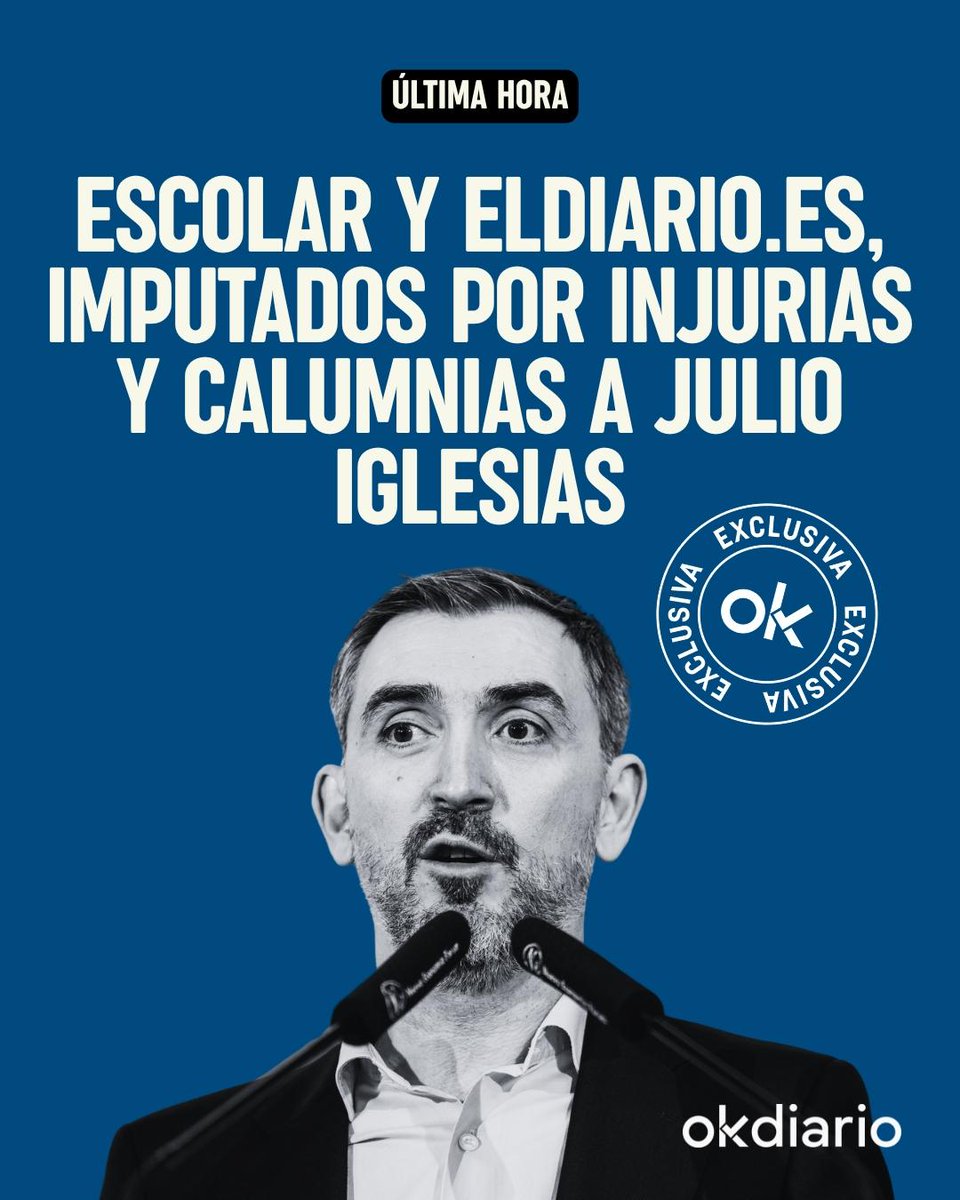 Una jueza de Madrid imputa a Ignacio Escolar y a eldiario.es por injurias contra Julio Iglesias
