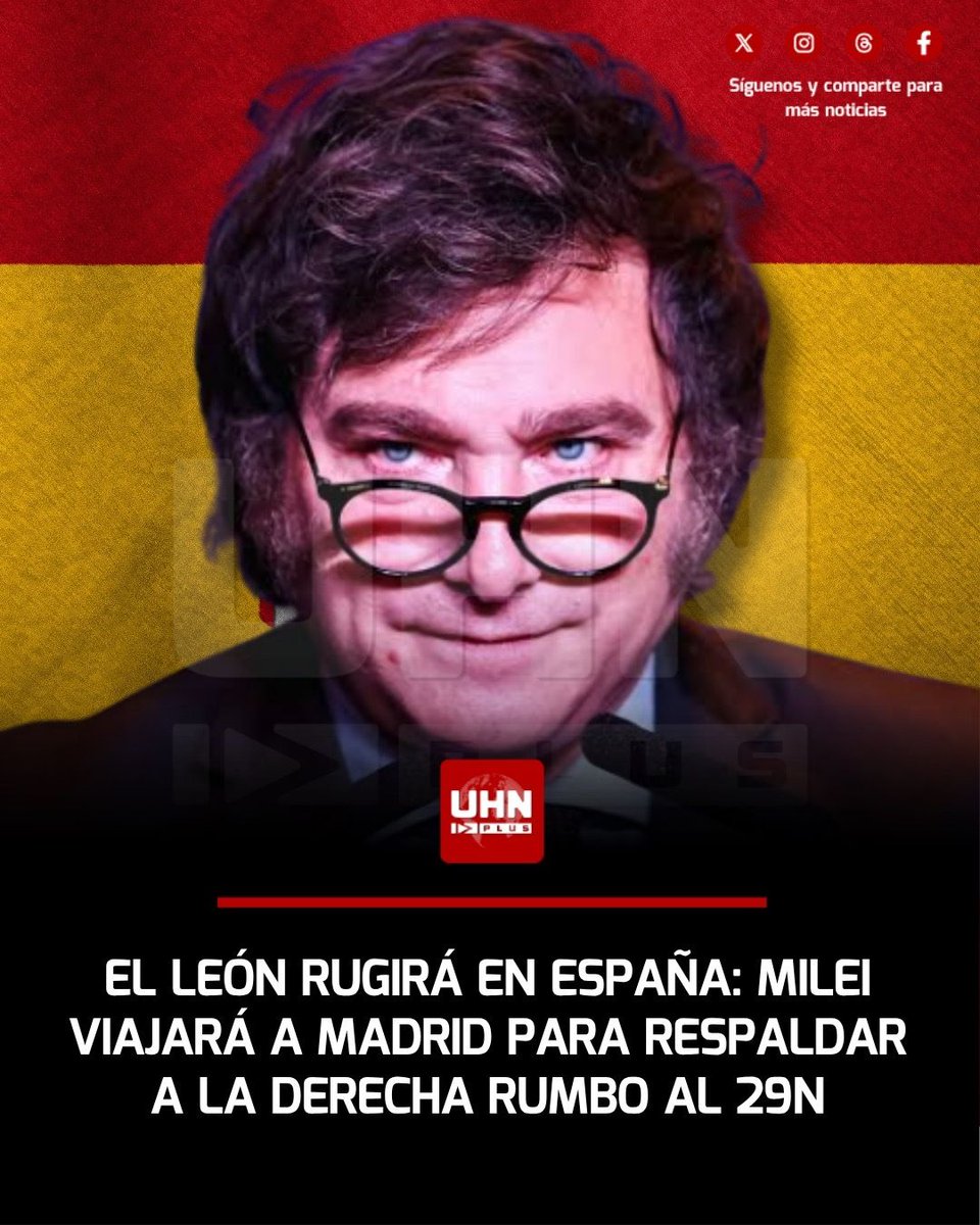 Milei no verá a Abascal en España: se reúne el miércoles con Garriga y el director de Disenso