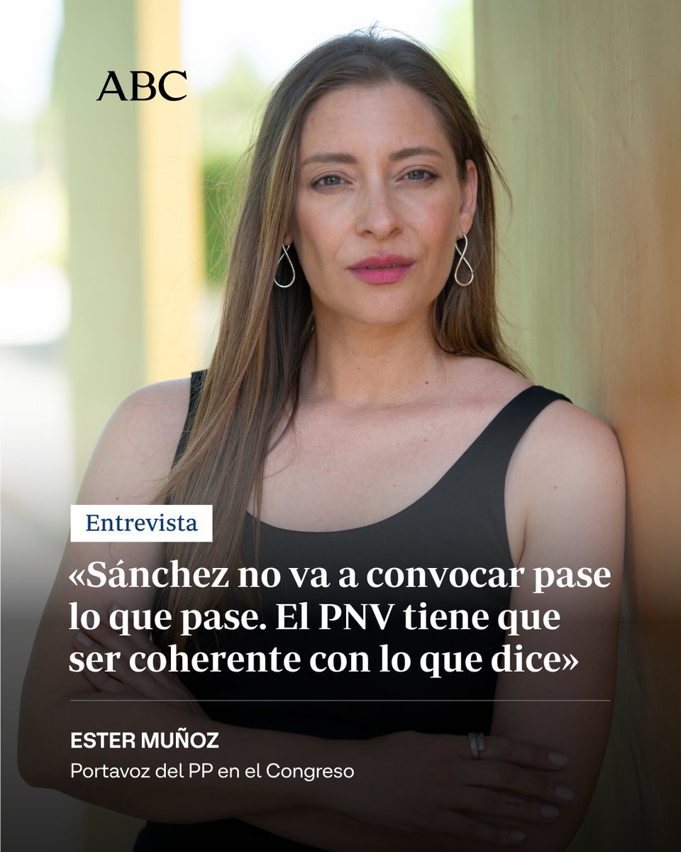 Ester Muñoz acusa a Sánchez de "dejación de funciones manifiesta y dolosa" en Ceuta